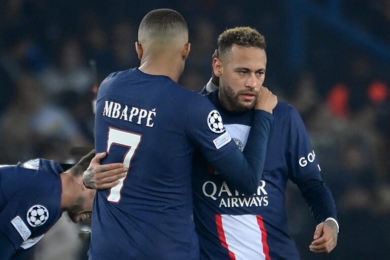 Neymar Mbappe PSG