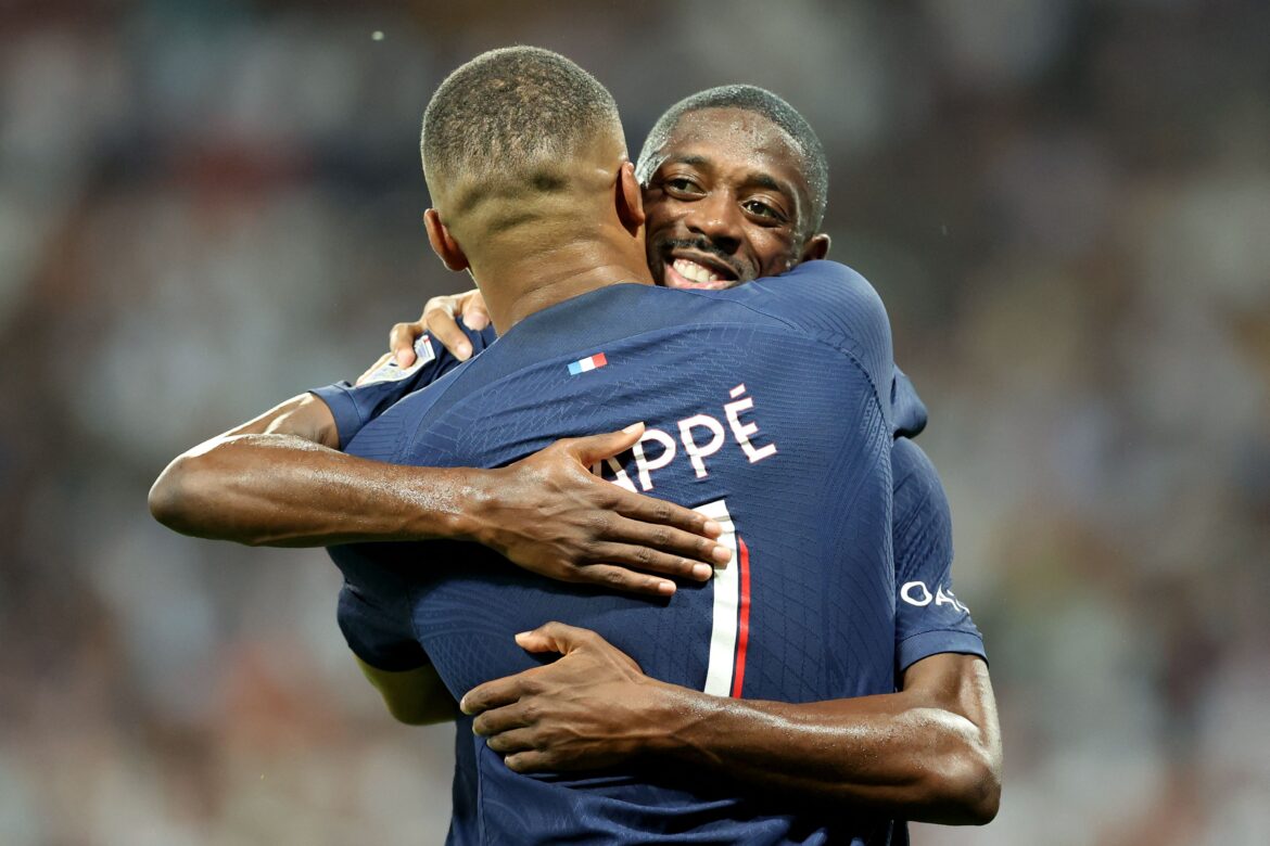 Mbappé y Dembélé, un dúo que garantiza peligro a los rivales del PSG